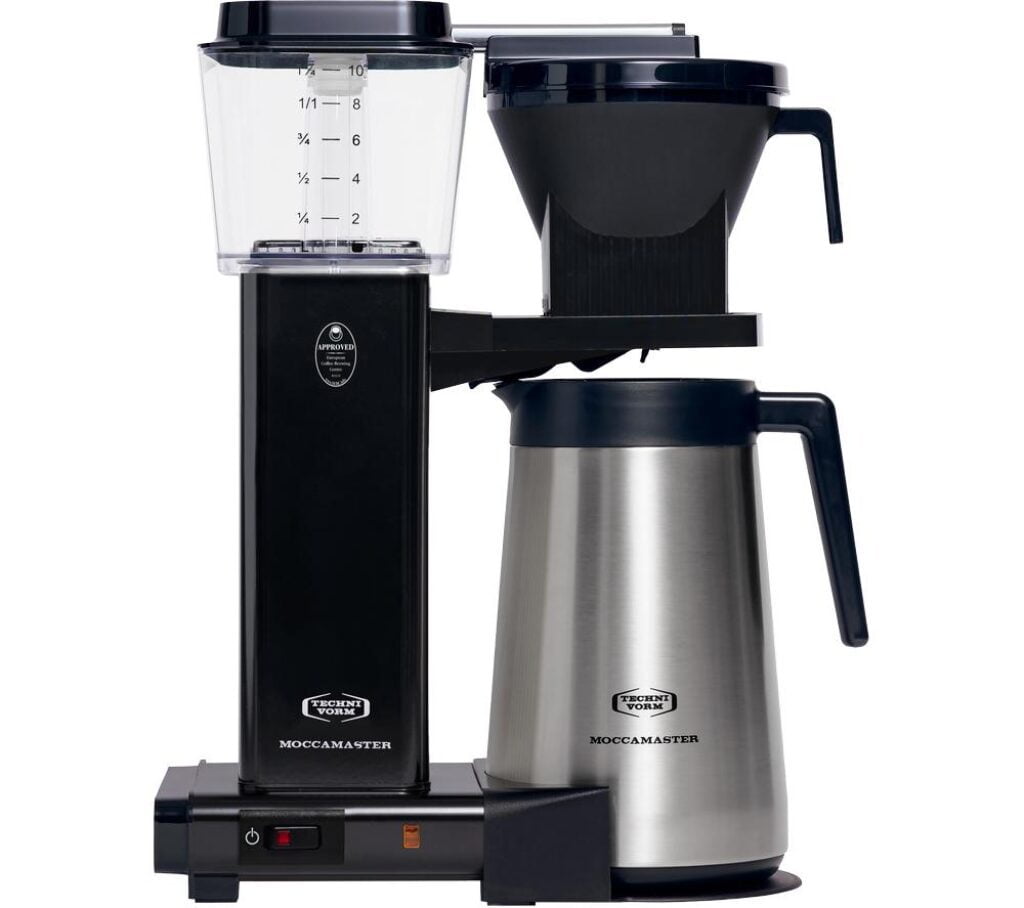 MOCCAMASTER KBGT 79326 Filter Coffee Machine - Black, Black