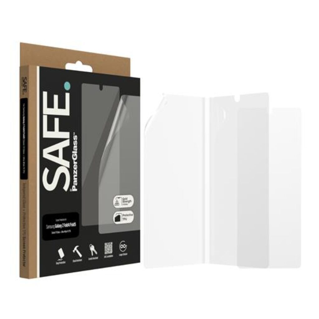 PanzerGlass SAFE. by Screen Protector Samsung Galaxy Z Fold4 5G | Fold5 | Classic Fit