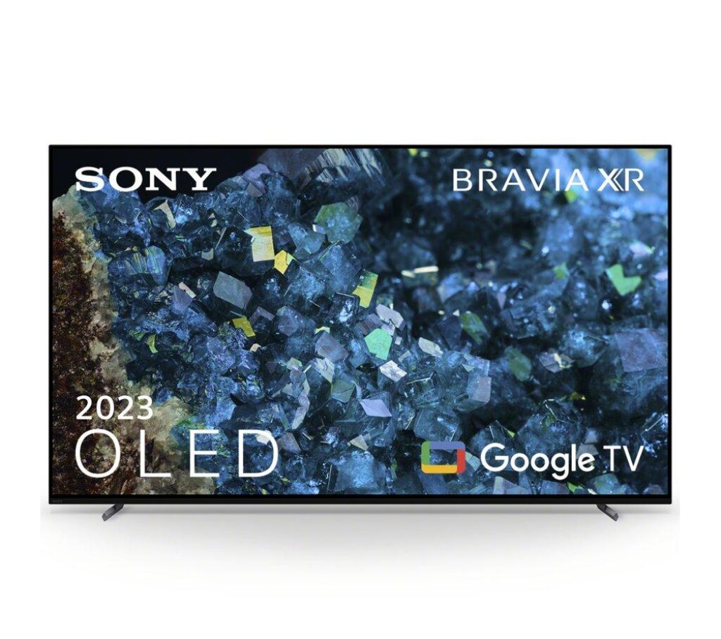 55" SONY BRAVIA XR-55A84LU Smart 4K Ultra HD HDR OLED TV with Google TV & Assistant, Black