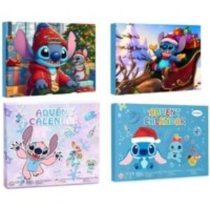 Stitch- 24 Days Countdown Jewellery Christmas Advent Calendar - 4 Options | Wowcher