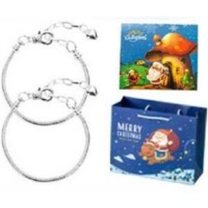 24 Days Kids Christmas Advent Calendar Bracelet Making Kit - DIY Jewellery Craft Set | Wowcher