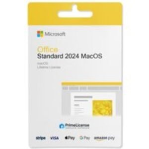 Microsoft Office Standard 2024 for Mac - Lifetime Software License | Wowcher