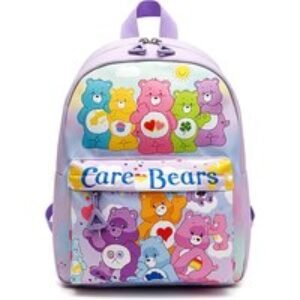 Cartoon Rainbow Bear Backpack for Kids with Multiple Compartments | Wowcher