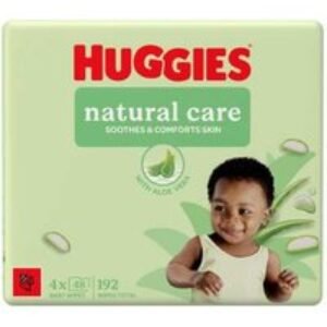 Huggies Natural Care Sensitive Unscented Baby Wipes Bulk Pack - Gentle
