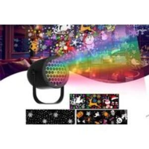 USB LED Christmas Projector Light - Festive Indoor/Outdoor Holiday Decoration | Wowcher