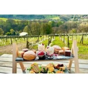 Sparkling Afternoon Tea w/ Vineyard Tour & Wine Tasting For 2 - Holmfirth Vineyard | Wowcher