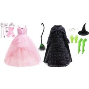 Magical Wicked Elphaba and Glinda  Costumes with Accessories | Wowcher