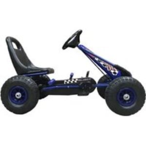 Kiddo Racer Pedal Go-Kart for Kids (Ages 4-8) - Outdoor Ride-On Toy