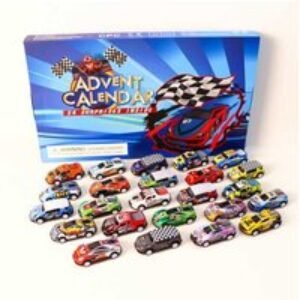 Kids Race Car Toy Advent Calendar - 24 Surprises for Christmas Countdown | Wowcher