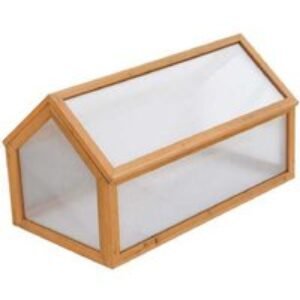 Garden Grow Wooden Cold Frame Storage Shelter - Durable Fir Wood
