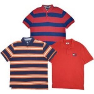 Pre-Loved Tommy Hilfiger Polo Shirt in Various Sizes | Wowcher
