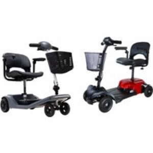 Mobility Scooter with Adjustable Comfort & Safety - Foldable For Easy Transportation! | Wowcher