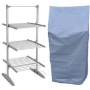 Efficient 3 Tier Heated Clothes Airer with Cover Option! | Wowcher