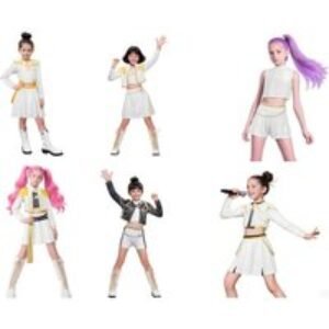 Children's KPOP Devil Hunter Singer Costume - 6 Styles | Wowcher