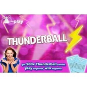 500 Thunderball Lines with You Play We Play Syndicate | Wowcher