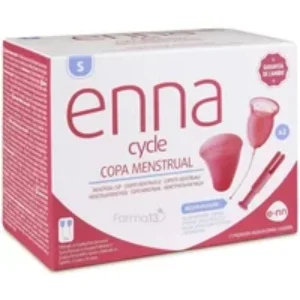 Enna Cycle Menstrual Cup Size S 2 Und + Applicator