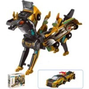 Pegasus & Golden Dragon Transforming Dinosaur Car Toy - Ages 3+