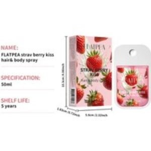 Strawberry Kiss Eau de Parfum 50ml - Unisex Pocket Fragrance