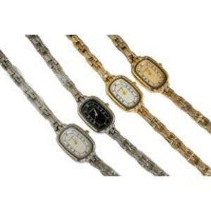 Women's Quartz Oval Bracelet Watch - Classic Alloy