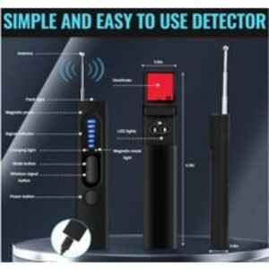 T15 Hidden Camera & Bug Detector - Portable Privacy Protection Device | Wowcher