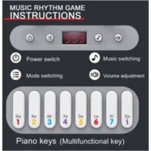 Multifunctional Children's Pocket Piano Toy - Ages 3+