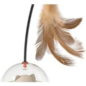 Smart Feather Interactive Automatic Sensing Cat Toy - Battery-Operated