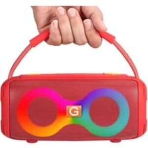 ET-312 Wireless Bluetooth Speaker with RGB Light & Deep Bass - Portable HiFi Audio | Wowcher