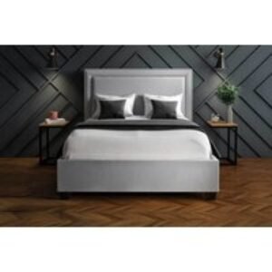 Luxurious Crushed Velvet Montreal Ottoman Bed with Storage Options | Wowcher