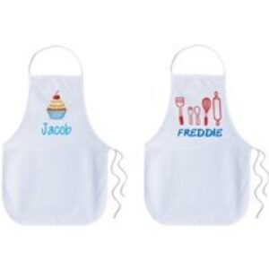 Kids Personalised Apron - 100% Soft Polyester