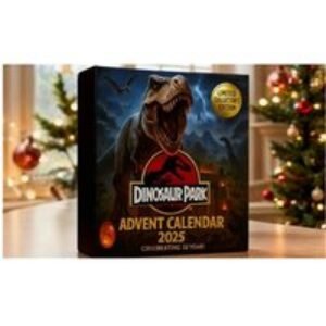 Kids Dinosaur Toy Advent Calendar - 24 Surprise Mini Figures | Wowcher