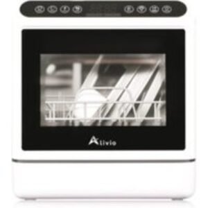 Mini Dishwasher with 5L Water Tank & 5 Smart Programs | Wowcher