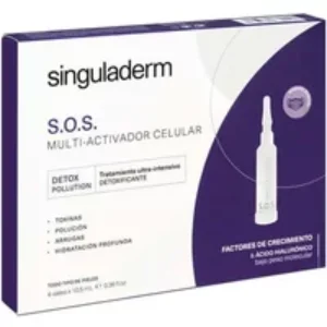 Singuladerm S.O.S. Multi-Cellular Activator Detoxifying Treatment 4x10 5ml