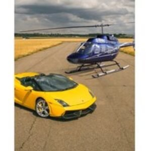 12 Mile Helicopter and 3 Mile Supercar Driving Experience Adventure | Wowcher