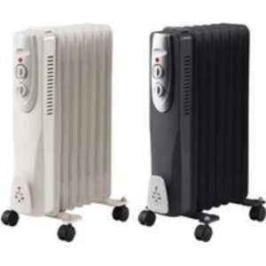 GlowmasterUK Oil Filled Radiators: 3 Sizes & 2 Colour Options! | Wowcher