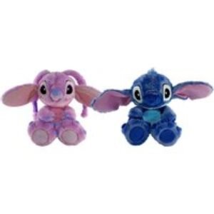 Stitch and Angel  Interactive Plush Breathing Toy for Comfort | Wowcher