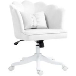 Velvet Ergonomic Office Chair - Adjustable Petal Back