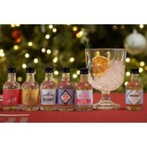 Festive Luxury Gin Mini's - Craft Gin Club - 6 Flavours | Wowcher