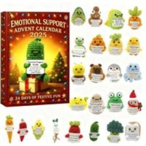 2D Emotional Support Advent Calendar - 24 Uplifting Surprises for Adults & Teens | Wowcher