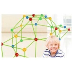 Kids Fort Building STEM Set - Creative Construction Toy for Ages 5+