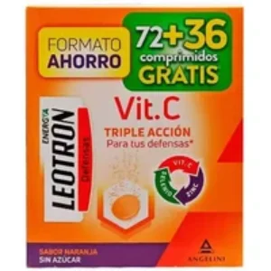 Leotron Vitamin C 72+36 Effervescent Tablets