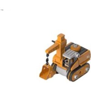 4-in-1 Transforming Engineering Vehicle Toy with Sliding Track | Wowcher