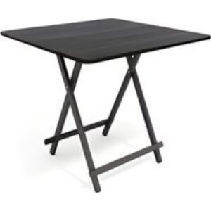 Classic Black Folding Dining Table