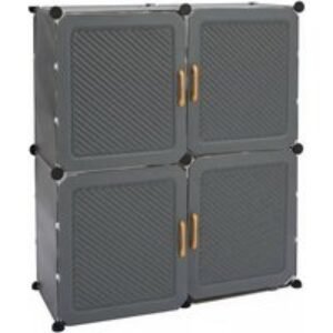 6-Tier Shoe Cabinet with Removable Shelves - Modern & Spacious | Wowcher