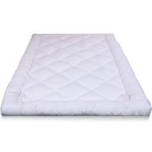 Plush Memory Foam Mattress Topper with Breathable Quilted Fabric Comfort | Wowcher