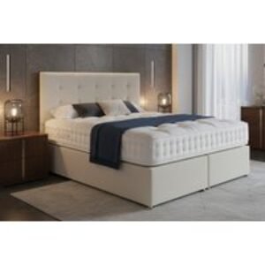 Luxury Boucle Divan Bed Set with Ortho Mattress and Storage Drawers | Wowcher