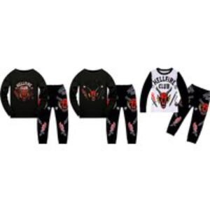 Stranger Things  Hellfire Club Kids Long Sleeve Set | Wowcher