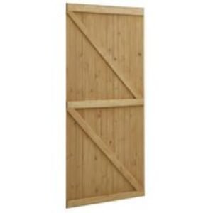 Pine Wood Garden Gate with Latch - Secure