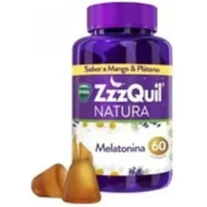 Vicks Zzzquil Natura Melatonin Mango & Banana Flavour 60 Units