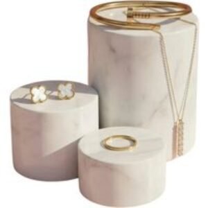 Luxury 4-Piece Gold-Plated Floral Jewellery Set - Necklace