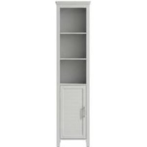Freestanding Tall Cabinet with Blind Door for Bathroom Storage | Wowcher